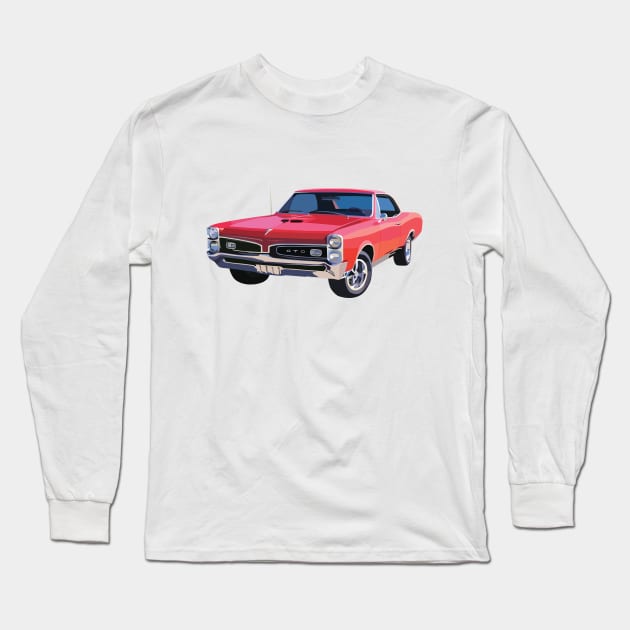 Pontiac GTO 1967 Long Sleeve T-Shirt by zemluke